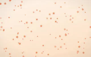 Sunset Pop Stars II — light orange and beige celestial background, variation II