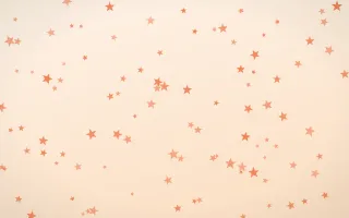 Sunset Pop Stars III — light orange and beige celestial background, variation III