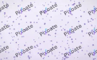 Wisteria Stars Dense II — light purple and white celestial background, variation II