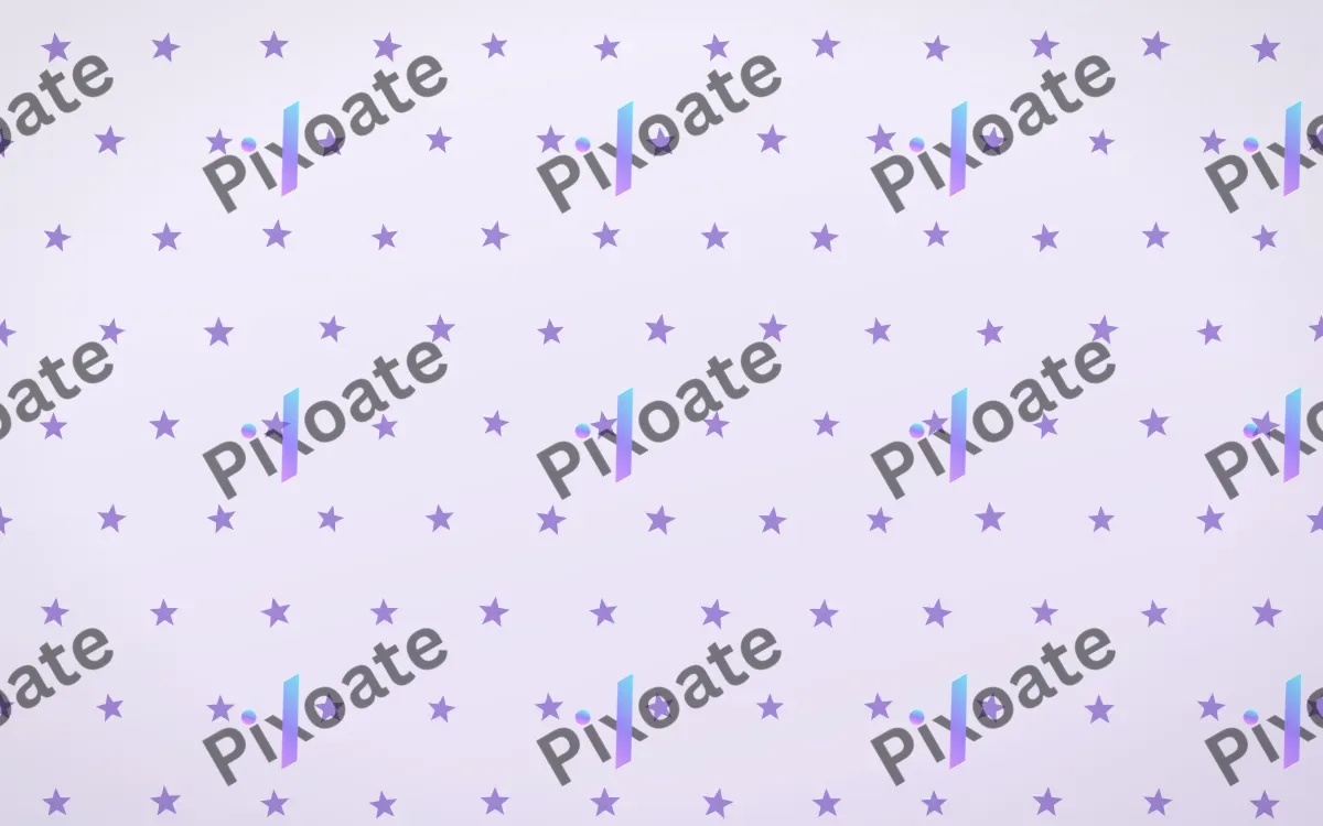 Wisteria Stars Tiled — light purple and white celestial background