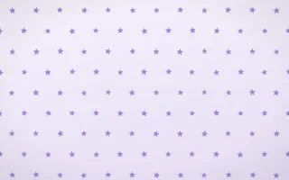 Wisteria Stars Tiled — light purple and white celestial background