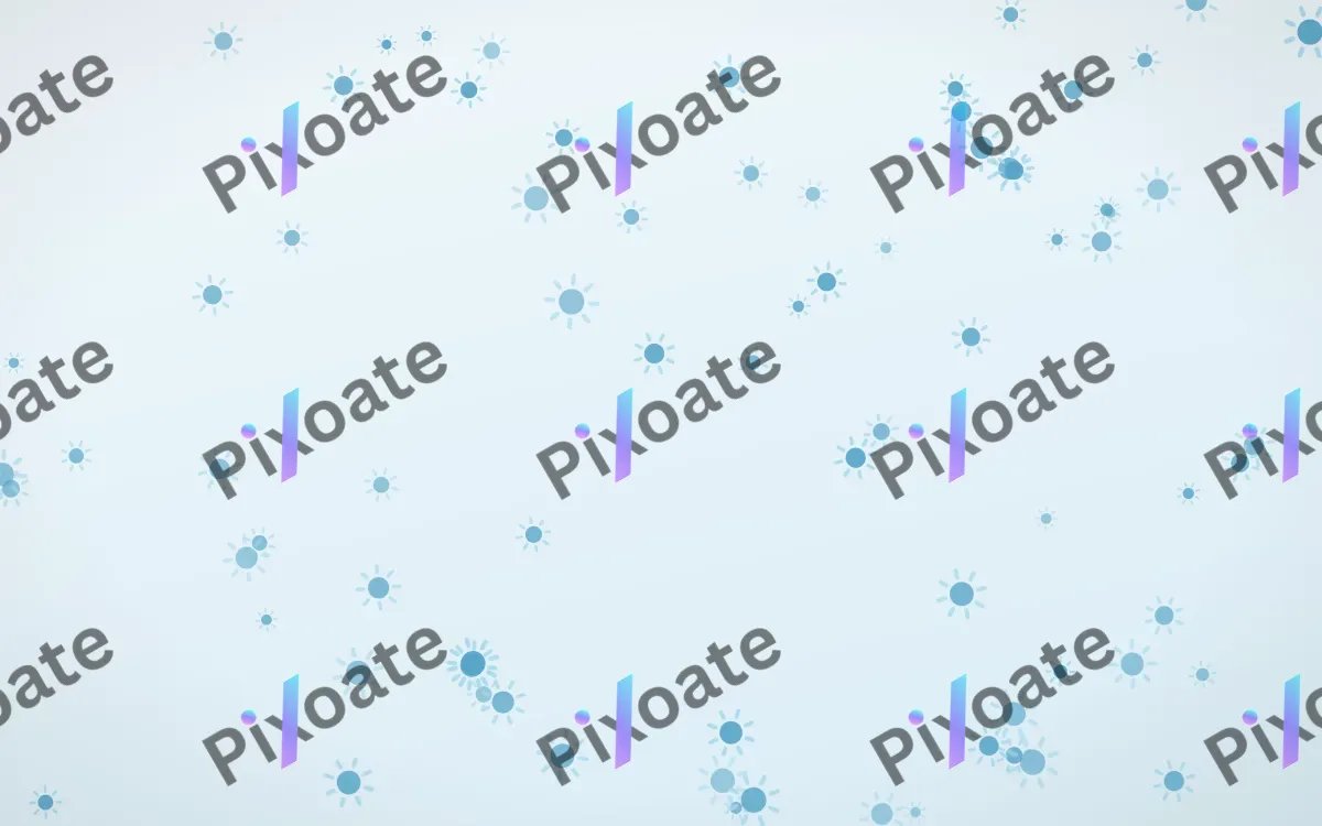 Arctic Frost Suns — light blue and white celestial background