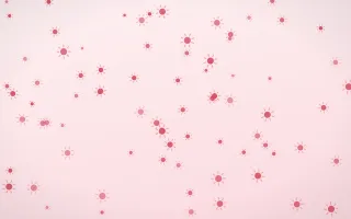 Cherry Soda Suns II — light red and white celestial background, variation II