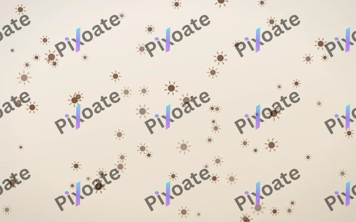 Espresso Suns — light brown, orange and beige celestial background