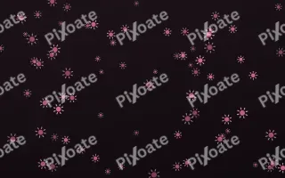 Flamingo Noir Suns II — dark pink and black celestial background, variation II