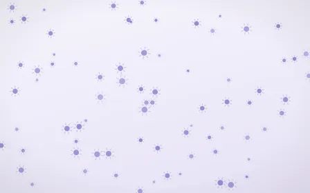 Lilac Frost Suns — light blue and white celestial background