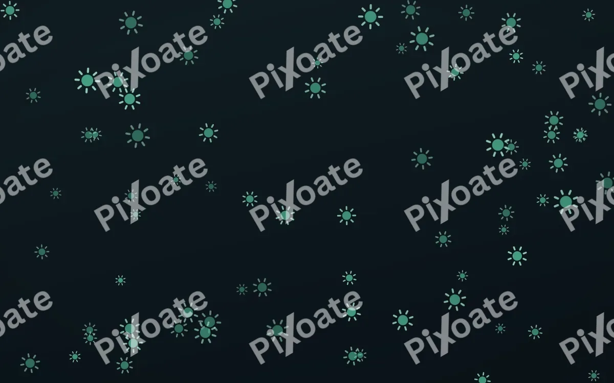 Midnight Garden Suns — dark green and black celestial background