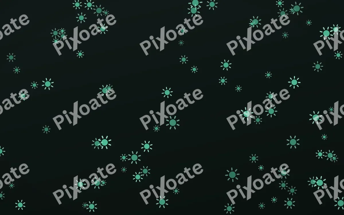 Mint Noir Suns — dark green and black celestial background