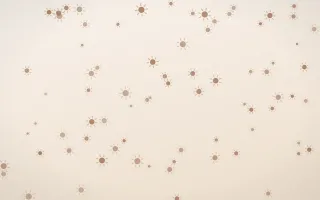 Mocha Milk Suns II — light orange and white celestial background, variation II
