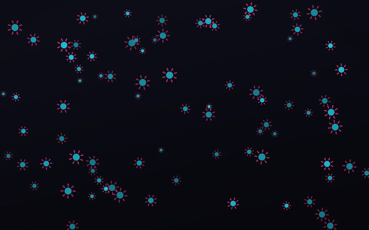 Neonline Suns — dark teal, pink and black celestial background