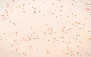 Peach Fuzz Suns Dense — light orange and white celestial background