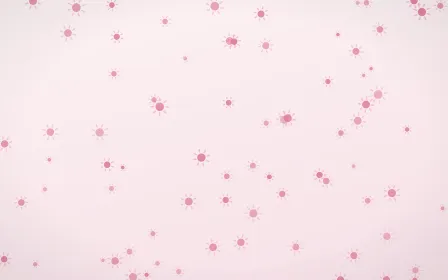 Rosewater Suns — light pink and white celestial background