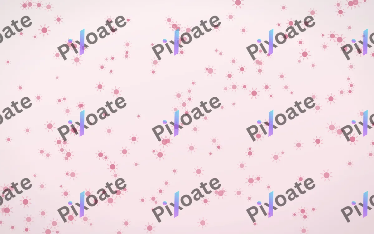 Rosewater Suns Dense — light pink and white celestial background