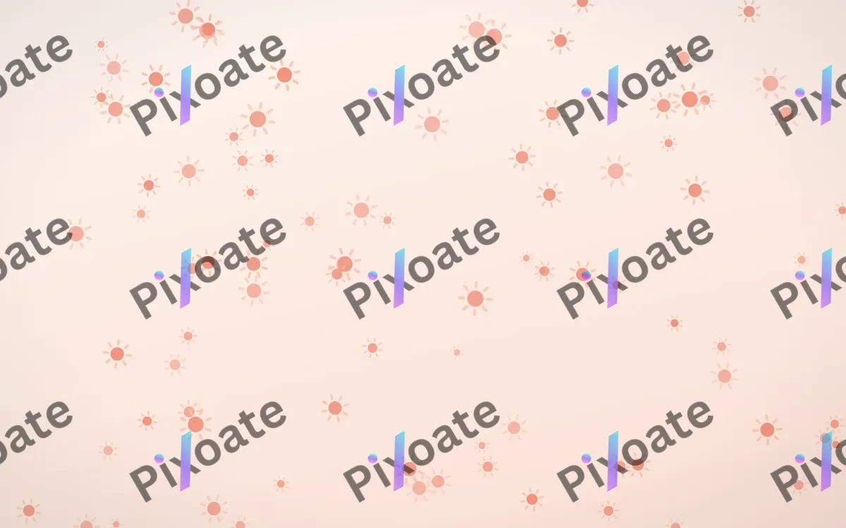 Sorbet Suns — light red, orange and white celestial background