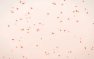 Sorbet Suns — light red, orange and white celestial background