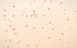 Sunset Pop Suns III — light orange and beige celestial background, variation III