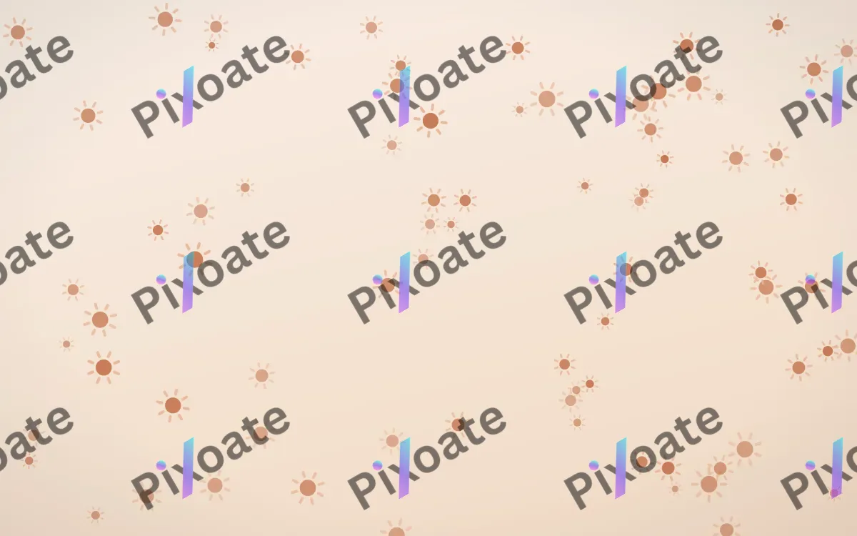 Terracotta Suns — light orange and beige celestial background