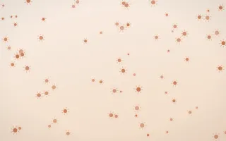 Terracotta Suns II — light orange and beige celestial background, variation II