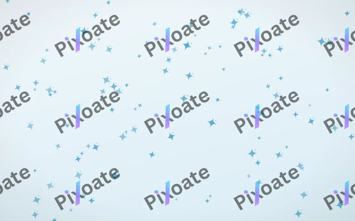 Arctic Frost Twinkles — light blue and white celestial background