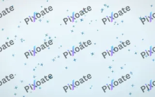 Arctic Frost Twinkles — light blue and white celestial background