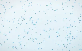 Arctic Frost Twinkles Dense — light blue and white celestial background