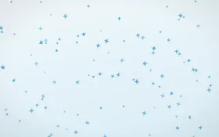 Arctic Frost Twinkles II — light blue and white celestial background, variation II