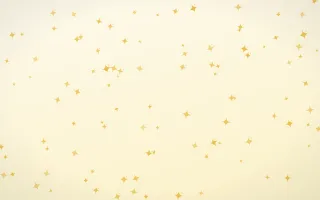 Buttercream Twinkles — light gold, yellow and white celestial background