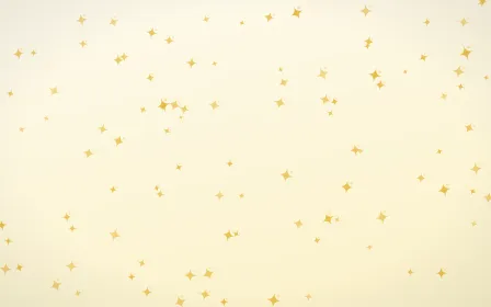 Buttercream Twinkles — light gold, yellow and white celestial background