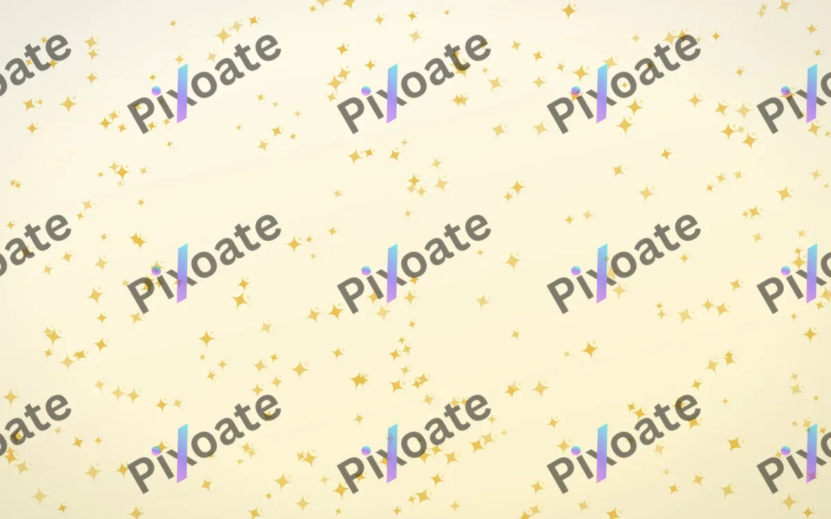 Buttercream Twinkles Dense — light gold, yellow and white celestial background