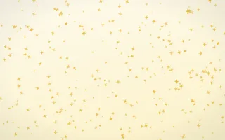 Buttercream Twinkles Dense III — light gold, yellow and white celestial background, variation III