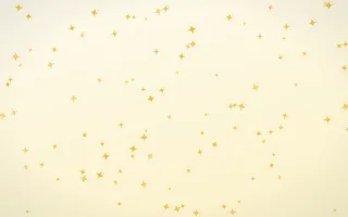 Buttercream Twinkles III — light gold, yellow and white celestial background, variation III