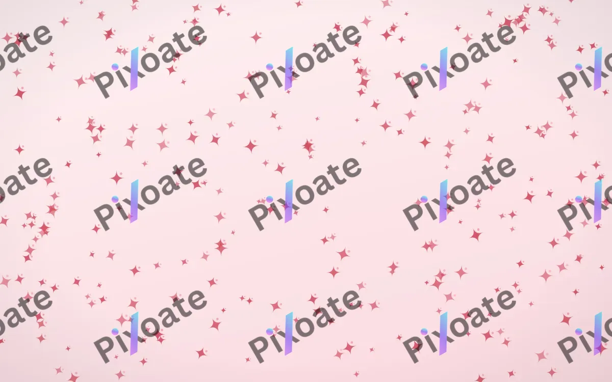 Cherry Soda Twinkles Dense — light red and white celestial background