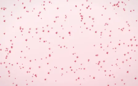 Cherry Soda Twinkles Dense — light red and white celestial background