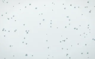 Coastal Fog Twinkles — light blue and white celestial background