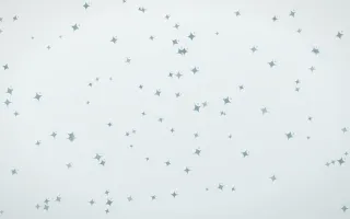 Coastal Fog Twinkles III — light blue and white celestial background, variation III