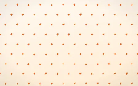 Coral Twinkles — light orange and white celestial background