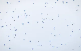 Denim Day Twinkles III — light blue and white celestial background, variation III