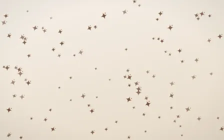Espresso Twinkles — light brown, orange and beige celestial background