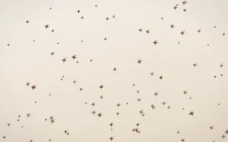 Espresso Twinkles II — light brown, orange and beige celestial background, variation II