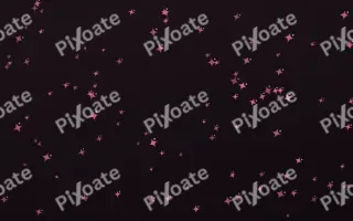 Flamingo Noir Twinkles — dark pink and black celestial background
