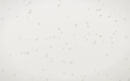 Fogline Twinkles — light grey, orange and white celestial background
