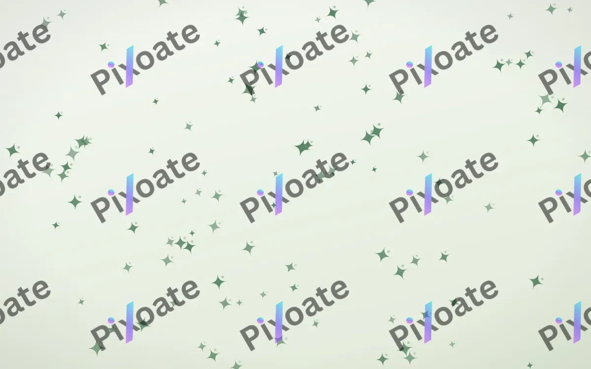 Forest Cream Twinkles — light green and white celestial background