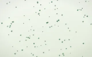 Forest Cream Twinkles — light green and white celestial background