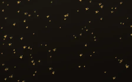 Golden Noir Twinkles — dark gold, yellow and black celestial background