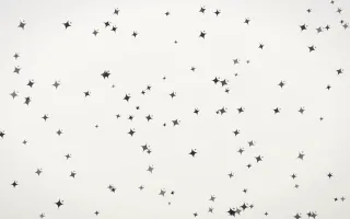 Inkline Twinkles II — light grey and white celestial background, variation II