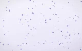 Lilac Frost Twinkles — light blue and white celestial background