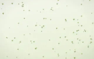 Matcha Latte Twinkles — light green and white celestial background