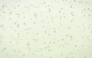 Matcha Latte Twinkles Dense — light green and white celestial background