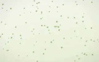 Matcha Latte Twinkles III — light green and white celestial background, variation III