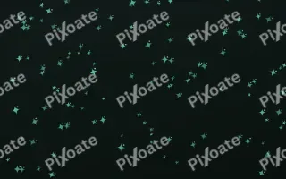 Mint Noir Twinkles II — dark green and black celestial background, variation II